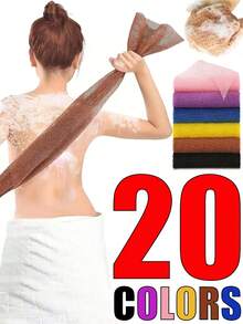 3/1 件去角质非洲网状沐浴海绵、浴巾尼龙、浴巾浴巾，用于日常皮肤平滑和擦洗、淋浴沐浴海绵网状泡沫球、2/5/10 件、去角质沐浴巾用于沐浴、清洁泡沫浴球、深层清洁沐浴球用于沐浴 - 彩色 - 查看 13