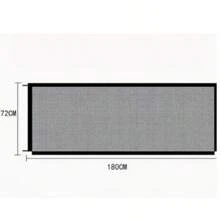 Pet Isolation Fence, Isolation Net Barrier Indoor Safety Protection No Drilling Required, Foldable Pet Gate With Pet Door, Portable Pet Safety Barrier, Easy-To-Set Indoor/Outdoor Pet Fence, Durable Lightweight Design, Safe Buckle Closure