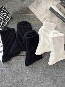 40 piezas/30 piezas/24 piezas Calcetines deportivos cómodos unisex, aptos para deportes y entrenamientos, calcetines largos para mujer, uso casual y de negocios, antibacterianos, suaves, negro y blanco, resistentes al olor, transpirables, suaves y ligeros, aptos para otoño/invierno, 20 piezas/10 piezas/8 piezas/6 piezas/4 piezas/2 piezas