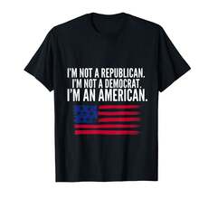 Independent Voter Not Republican, Not Democrat, An T-Shirt?Rav Teacher Gifts - 黑色 - 查看 1