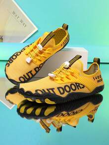 Zapatos de agua unisex, zapatos amarillos de moda para playa, piscina, deportes acuáticos, verano al aire libre, zapatos descalzos de secado rápido, buceo, surf, caminata, accesorios esenciales de crucero por la playa, zapatos de fitness en interiores - Amarillo - Ver 4