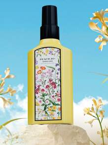 PEACH JO+ 1 pezzo/100ml Spray profumato per tessuti, spray profumato per abbigliamento, fragranza leggera e freschezza persistente, deodorante per ambienti, adatto per tutti i tipi di vestiti, bagni, camere da letto, armadi, soggiorni e automobili, regalo per compleanni e cerimonie di laurea