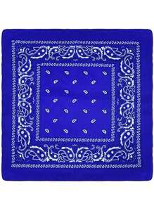 1 Pc/3 Pcs/6 Pcs/12 Pcs Fashion Men Bandana Scarf Kids Punk Square Bandanas Headwear Bohemian Head Scarf Headbands Hair Accessories Men Bandana Hairband Cowboy Men Biker Sports Headwear Wrist Hairwrap Single Sided Head Wrap Scarf, Men Accessories