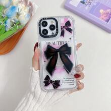 MY020 CASE COVERS WITH BOW AND SHRIMP SHS CASE - 黑色 - 查看 1