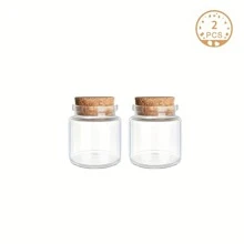 10/6/2 Stücke Korken Glas Flasche mit Korken, Bonbonglas, kreative farbige Wunschflasche, Nachrichtenflasche, Hochzeitsdekoration Sandflasche, Spaß DIY Kunst Party, handgemachte Regenbogen Stern Flasche Geschenke, Wohn- Schlafzimmer Büro Dekoration, Muttertags- und Geburtstagsgeschenke, Glasbehälter, Heimdekoration, Blumen Pflanzen, Proben, Basteldekorationen