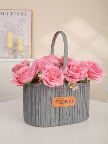 1 pièce/3 pièces Bouquet de fleurs de pivoines et roses artificielles pour la décoration de mariage, décor de plantes artificielles pour la pièce, décoration d'automne, fausses fleurs pour jardin d'automne, centres de table, matériaux pour bouquets de mariée, matériaux de décoration de gâteau, de couronnes, de décoration de vase à domicile, de jardin d'extérieur en automne, de fête d'anniversaire, de décoration sur site, de cadeaux de la Saint-Valentin et de décorations du Nouvel An