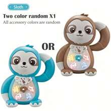 Infant Early Education Musical Electronic Keyboard Toy, Cartoon Animal Toy With Lights, Multi-Functional Finger Piano, Suitable For Early Learning And Fun, Ideal Birthday And Christmas Gift For Babies (Random Color)