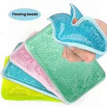 1 Gel Bead Ice Pack With Straps - Reusable Hot And Cold Packs, Cold Packs For Physical Cooling Suitable For Summer Cooling, Spring Summer Picks, Brides Maid Gifts, Room, Bedroom Decor, Bedroom Decor, Beach, Travel, For Men, For Women, Vacation,Cute Stuff - Multicolor - View 1