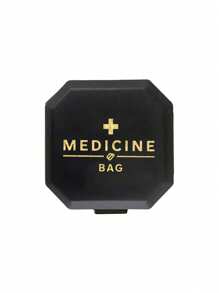 Boîte à pilules portable à compartiments, boîte de rangement de capsules à 6 grilles, avec impression de motif de pilule, boîte à pilules de voyage, boîte à médicaments, mini boîte à pilules, organisateur de pilules à 6 grilles, mini boîte à pilules de voyage pour comprimés, boîte hermétique pour médicaments et vitamines, distributeur organisateur, pour le voyage, la maison, le camping, l'extérieur, la randonnée, la chasse. Étui à pilules, boîte à pilules, trousse de premiers soins, accessoires de voyage, articles essentiels de dortoir