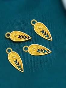 15 Stücke geometrische Blatt Anhänger Zubehör. Geeignet für Frauen zum Herstellen von Armbändern, Ohrringen, Ketten, Schlüsselringen, Damen Armbändern. DIY Anhänger Zubehör, um Ihr eigenes individuelles Damenschmuck zu fertigen. Halloween Schmuckherstellung Zubehör, Schlüsselringe, Amulette, Dekoartikel. DIY Charm Schmuckzubehör. Schmuckherstellung Materialien. Armband Charms Basteleien und alltägliche Geschenke. Rückgabe-zur-Schule-Saison