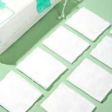 1 包一次性柔软洁面垫，面部清洁、洗面刷、袋子、收纳袋、收纳盒 - 白色 - 查看 7