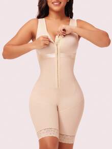 Fajas Colombianas Moldeadoras Shapewear BBL For Women Tummy Control Compression Garment Butt Lifter Full Body Shaper Bodysuit - Beige - View 3