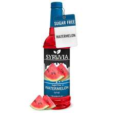 Syruvia Sugar-Free Watermelon Syrup - 25.4 Fl Oz. Premium Flavoring Syrup. 0 Calories, Kosher, And Gluten-Free. Ideal For Enhancing Drinks, Sodas, Shakes, Desserts, And More. - 25.4 Fl Oz - View 1