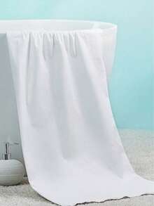 便携式一次性浴巾，更大更厚，独立包装，柔软亲肤，沐浴舒适，吸水性强，适合商务旅行、家庭旅行、旅游、健身房、办公室、度假、露营、海滩和返校必备。