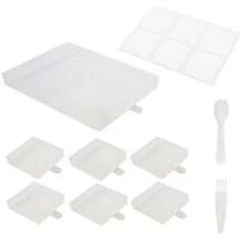 1 set Bandejas de clasificación de cuentas de plástico, bandeja para pintura de diamantes, accesorios de placa de cuentas para pintura de diamantes DIY, herramientas para pintura de diamantes