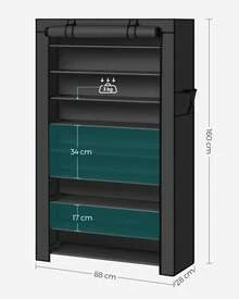 Shoe Racks - ブラック - チェックする 5