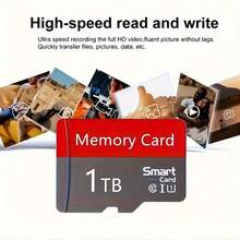 128GB 256GB 512GB 1TB Mini SD Memory Card, A 4-Level Standard Speed TF Card Suitable For Mobile PCs, Headphones, Speakers, And High-Definition Cameras - 1TB - Xem 4