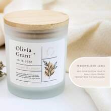 Custom Text Aromatherapy Candle Gift For My Mom, Personalized Mother's Day Gift, Personalized Wedding Gift, Mother In Law Gift, Mother Of The Bride, Gift From Son In Law, Mother Of The Groom, Custom Anniversary Candle, Gift For Lover, Apothecary Birthday Candle, Birthday/Christmas/New Year Gift For Friend,Graphic Print
