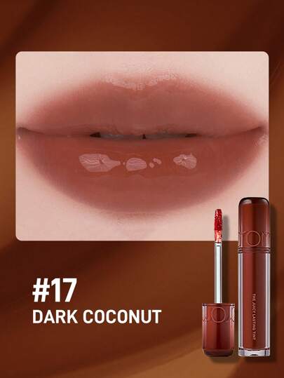  Brillo de labios tipo espejo Juice de la marca Rom&Nd, labial coreano hidratante para estudiantes