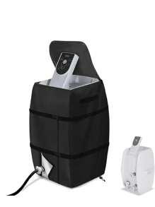 Waterproof & Dustproof Cover For Inflatable Hot Tub Heater Pump - Durable PET Material, Perfect For Winter Protection
