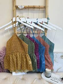 Women T-Shirts - Màu Cam cháy - Xem 5