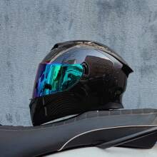 LVS Latest Dual Lens Motorcycle Helmet Modular Full Face Helmet, Unisex, Street Bike Helmet Capacity Approved