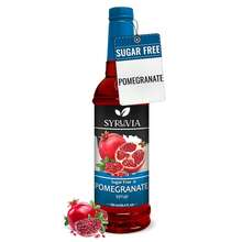 Syruvia Sugar-Free Pomegranate Syrup - 25.4 Fl Oz. Premium Flavoring Syrup. 0 Calories, Kosher, And Gluten-Free. Ideal For Enhancing Tea, Italian Sodas, Beverages, Desserts, Ice Cream, Cocktails, And Mocktails. - 25.4 Fl Oz - View 1