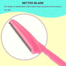 12pcs Safe Eyebrow, Facial, Body Hair Trimmer Shaver Razor With Cover For Women, Makeup Tool Set Hair Removal, Face Hair Removal, Hair Trimmer, Hair Trimmer, Barber Supplies, Haircut, Bag, Organizer, Storage, Hair Accessories