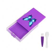 1 set Bandejas de clasificación de cuentas de plástico, bandeja para pintura de diamantes, accesorios de placa de cuentas para pintura de diamantes DIY, herramientas para pintura de diamantes