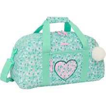 Safta "Cuore" Sports Bag - Large And Spacious Sports Bag With Various Functional Compartments - Sports Bag With A Fun And Original Design - Multicolor - View 4