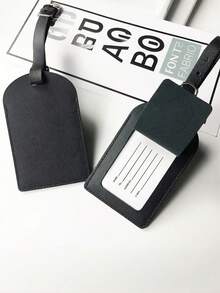 Luggage Tag For Cruise Ship Essentials, Cruise Luggage Tag Holder, PU Luggage Tags For Cruise Lines Travel Essentials ,For Travel Backpack Luggage Suitcase Travel Gear, Holiday Camping Holiday Essentials, Travel Accessories Card Holder Suitcase Tag Name Tag Card Sleeve Hanging Tag Pendant, Vacation Accessories Suitcase Tag For Luggage - Multicolor - View 8