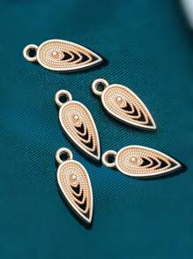 15 Stücke geometrische Blatt Anhänger Zubehör. Geeignet für Frauen zum Herstellen von Armbändern, Ohrringen, Ketten, Schlüsselringen, Damen Armbändern. DIY Anhänger Zubehör, um Ihr eigenes individuelles Damenschmuck zu fertigen. Halloween Schmuckherstellung Zubehör, Schlüsselringe, Amulette, Dekoartikel. DIY Charm Schmuckzubehör. Schmuckherstellung Materialien. Armband Charms Basteleien und alltägliche Geschenke. Rückgabe-zur-Schule-Saison