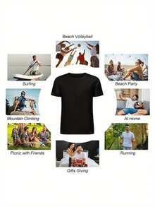 Shelly From Dandy'S World Toys T-Shirt Women'S Casual Cotton T-Shirt - Black Graphic Tee Soft 100% Cotton - 黑色 - 查看 3