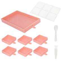 1 set Bandejas de clasificación de cuentas de plástico, bandeja para pintura de diamantes, accesorios de placa de cuentas para pintura de diamantes DIY, herramientas para pintura de diamantes