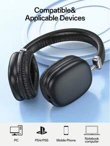 Acinaci Bezprzewodowy zestaw słuchawkowy Bluetooth do gier na świeżym powietrzu Bezprzewodowe słuchawki z mikrofonem Słuchawki Bluetooth z redukcją szumów Do domu, biura, telefonu komórkowego, komputera, telefonu/tabletu