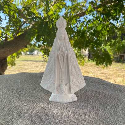 Imagem Nossa Senhora Aparecida 15cm Manto Detalhado