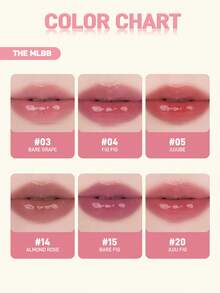 Rom&Nd Juice Mirror Water Gloss Lip Gloss Korean Makeup Student Lip Balm Moisturizing Lip Gloss - 10 BARE APRICOT - View 7