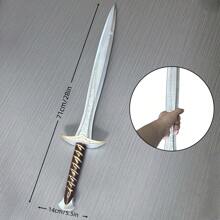 1pc Birthday Gift For COS Sword - High-Quality PU, Realistic Stabbing Model, For Simulation Play, Perfect COS Props For Fantasy Fans