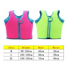 Kids Swim Life Jacket Float Vest Swimming Pool Buoyancy Aid Child WaterSport UK~ - Pink - View 6