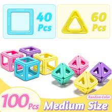 磁力積木玩具－彩色3D拼圖設計，增進創造力與精細動作技能，適合3-6歲兒童，完美的萬聖節與生日禮物，兒童建築玩具｜鮮豔色彩積木｜耐用結構，磁力積木 - 彩色 - 查看 16