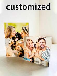 1件定制亚克力照片砖，个性化相框，照片礼品，送给妈妈的理想礼物，适合婚礼、周年纪念日、家庭照片、卧室和客厅装饰、家居装饰、情人节等场合，高品质，时尚定制，独一无二，送给男朋友/女朋友的理想礼物，适合情人节、周年纪念日、婚礼、母亲节、生日、节日、父亲节、毕业典礼、乔迁之喜、客厅、家居、客厅家居装饰 - 彩色 - 查看 9