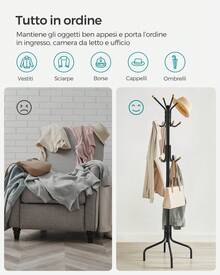 Coat Racks - Sort - Vis 4