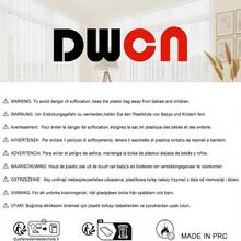 1pc DWCN Round Tablecloth Table Cloth Wipe Clean Water Resistant Tablecloth Wipeable Tablecloths - New Gray - View 7