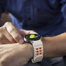 Correa de silicona compatible con Samsung Galaxy Watch 7 6 4 5 Pro de 40 mm y 45 mm, brazalete deportivo suave para Galaxy Watch 4 6 Classic de 43 mm y 44 mm, correa de reloj de moda - Para Galaxy reloj 7/6/5/4 - Ver 8