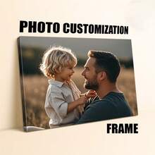 1Pc Personalized Canvas Poster,Customized Big Size Poster,Customize Big Size Canvas Pringting,Customizable Big Size Canvas Prints For Room Decor/Home Decor/Batheoom Decor,Personalized Photos Canvas For Graduation 2025 Gifts - Multicolor - View 2