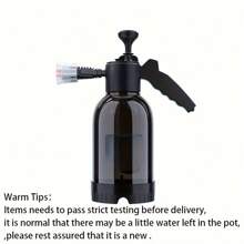 Pulvérisateur de mousse pour lavage de voiture à main de 2 l : Pompe à pression multi-usage pour le détail automobile et le jardinage - Matériau PP