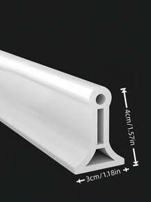 1/2meters Silicone Shower Profile 2m, Kitchen Countertop Cover, Shower Tray Edge, Shower Waterproofing, Shower Waterproofing, Bathroom Waterproofing, Shower Screen Rubber, Kitchen Countertop Decorative Strip Back To School