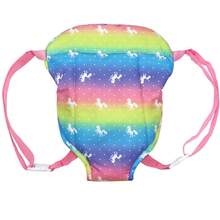 Porte-poupée à dos convenant aux poupées nouveau-nées de 14 à 18 pouces et aux poupées Reborn de 13 pouces, accessoire de jeu de rôle (poupée non incluse)