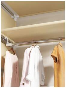 1 件便携式衣柜，无纺布材质，钢管框架，易于组装，多层搁架，用于存放衣物和日常用品，适用于家庭卧室、公寓、四季衣物收纳 - 彩色 - 查看 12