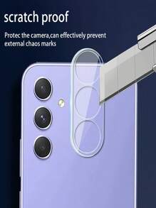 Juego de 4 en 1: 3 piezas de película suave de hidrogel + 1 pieza de protector de lente de cámara de vidrio templado, compatible con iPhone/ Galaxy/ Mi/Redmi//Honor/Magic 6 5 Lite/ y talla grande modelos. Superficie brillante de alta definición, a prueba de explosiones, autoadhesión, alta dureza, diseño con borde redondeado a prueba de polvo. Regalo para cumpleaños, familia, amigos, protector de lente, accesorios para teléfono.